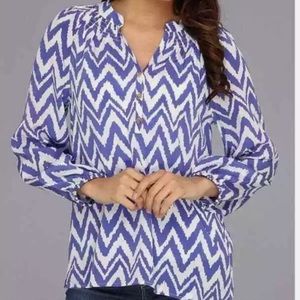 Lilly Pulitzer ‘Get Your Chev On’ Elsa Top Size M